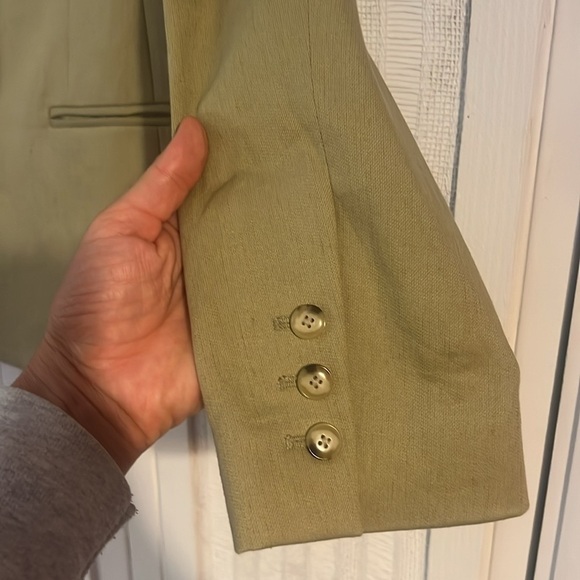 NEW TWP husband blazer in sage size XS - Picture 12 of 15